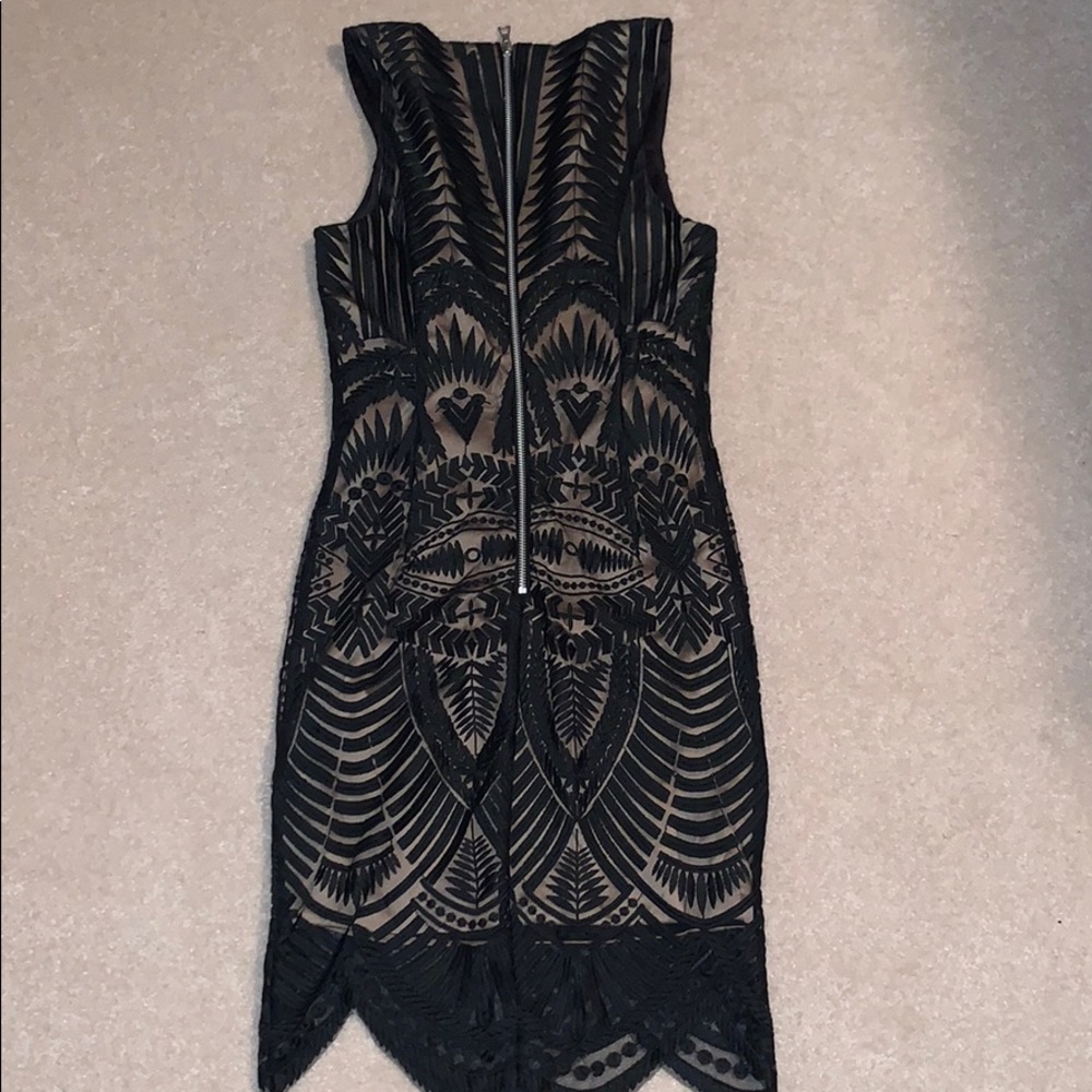 Bardot black lace dress - Picture 4 of 4